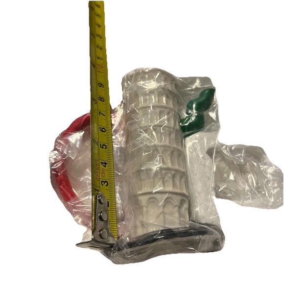 VTG Fitz & Floyd Gift Gallery Tower of Pisa Mini Teapot Special Teas Collection - Picture 5 of 7